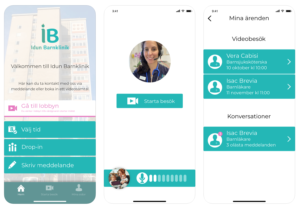 Idun Bumm Barnläkare App Videobesök